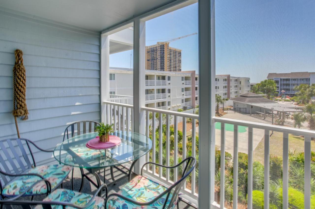 Myrtle Beach Condo With Screened Deck Walk To Beach Eksteriør bilde