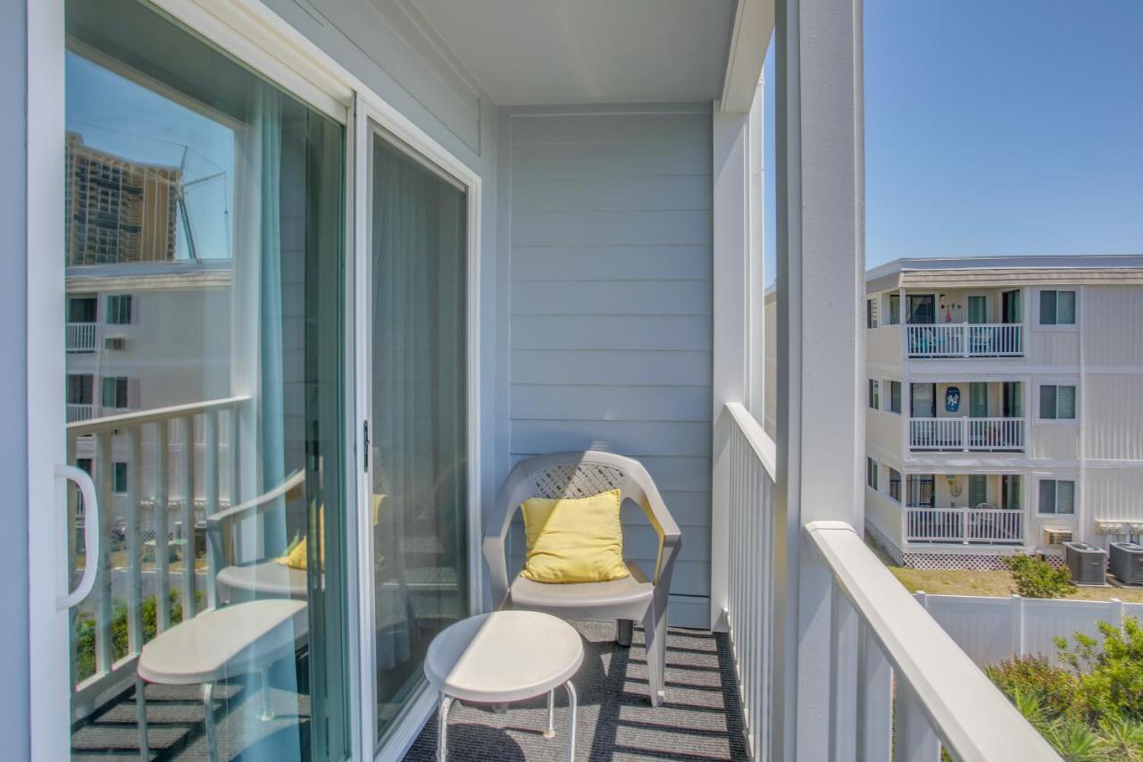 Myrtle Beach Condo With Screened Deck Walk To Beach Eksteriør bilde