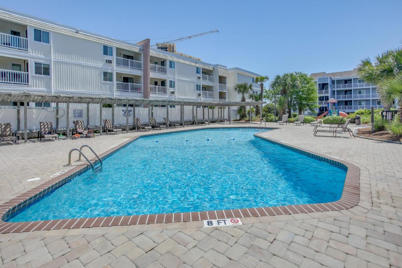 Myrtle Beach Condo With Screened Deck Walk To Beach Eksteriør bilde