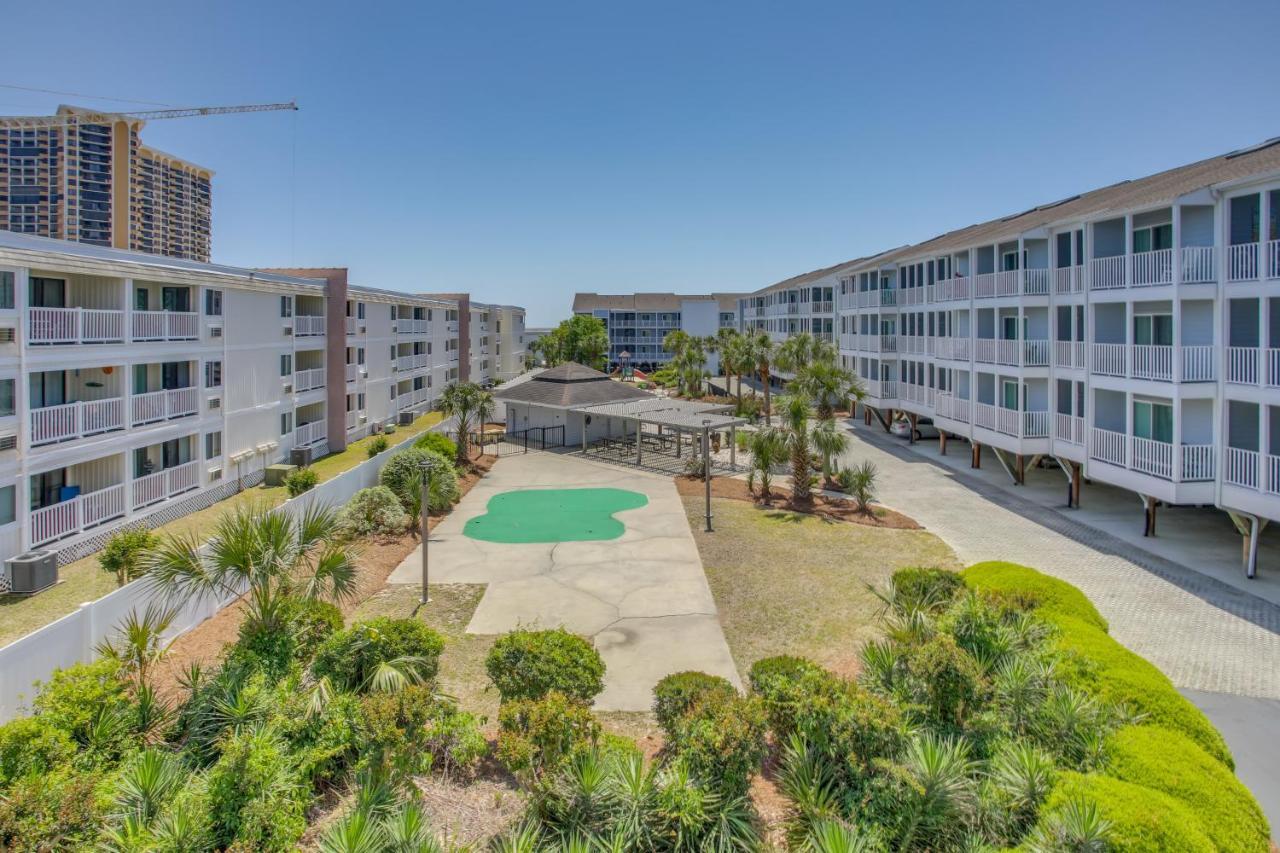 Myrtle Beach Condo With Screened Deck Walk To Beach Eksteriør bilde