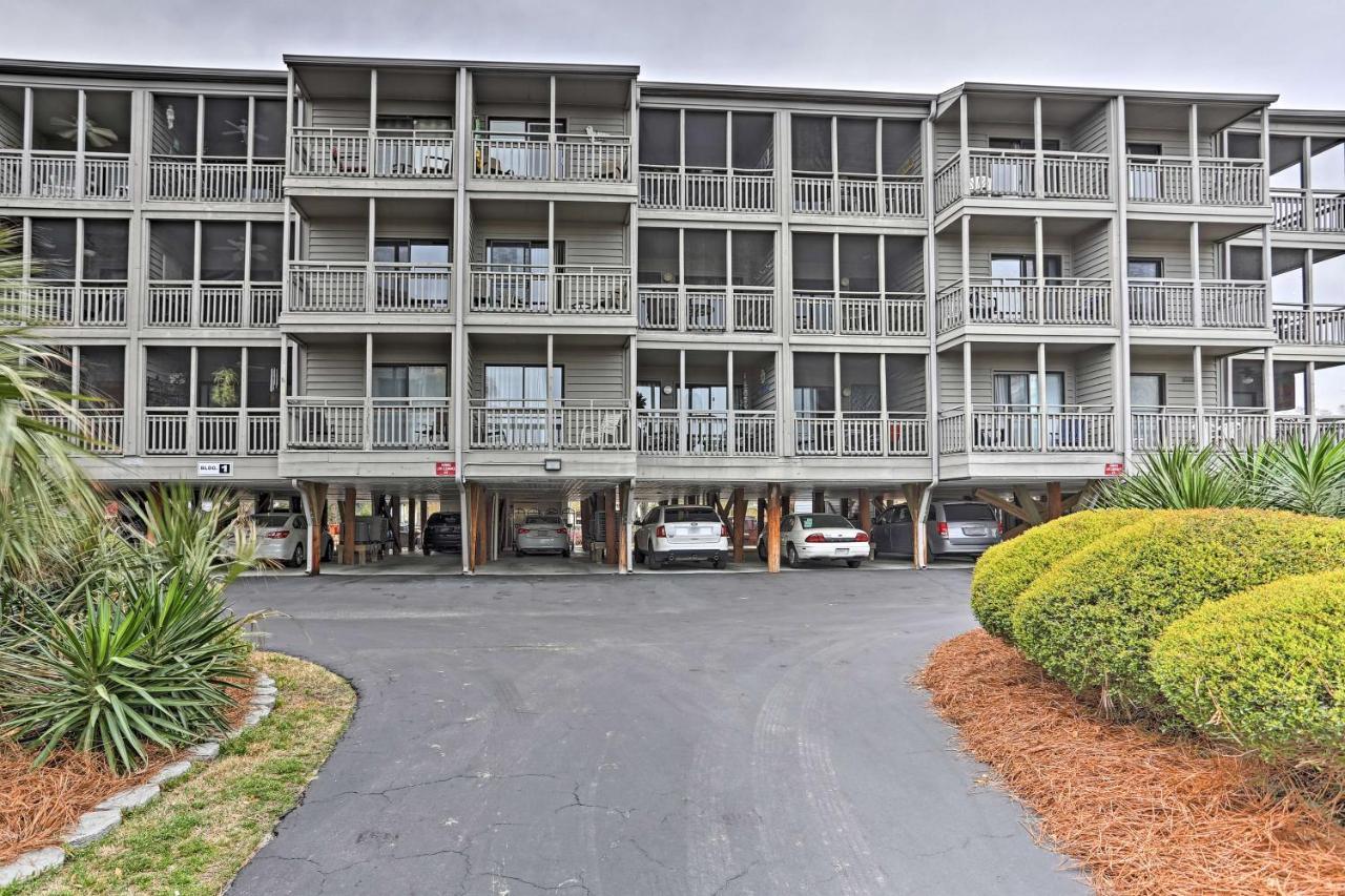 Myrtle Beach Condo With Screened Deck Walk To Beach Eksteriør bilde